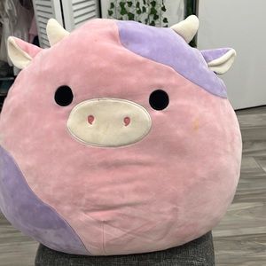 Squishmellow pink and purple RARE Patty the Cow